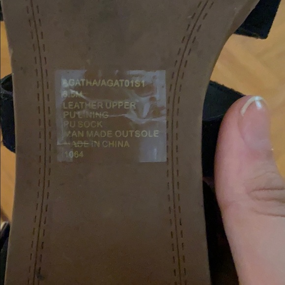 GENTLY USED Steve Madden Agatha Strappy Sandals - Picture 4 of 4
